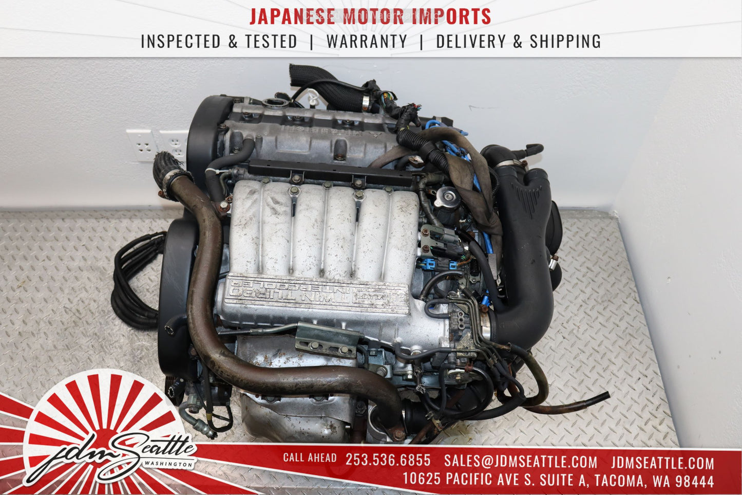 JDM 6G72TT 94-97 MITSUBISHI 3000GT DODGE STEALTH THIS MOTOR IS ONLY FOR CORE