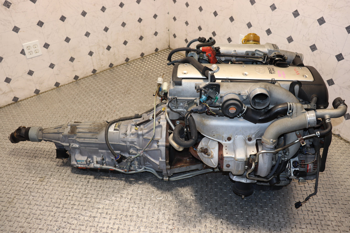 Toyota 1JZ-GTE VVTi 2.5L Single Turbo Engine & Automatic Transmission Swap JDM
