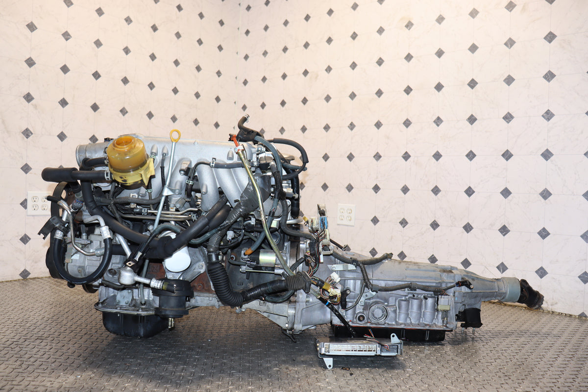 Toyota 1JZ-GTE VVTi 2.5L Single Turbo Engine & Automatic Transmission Swap JDM