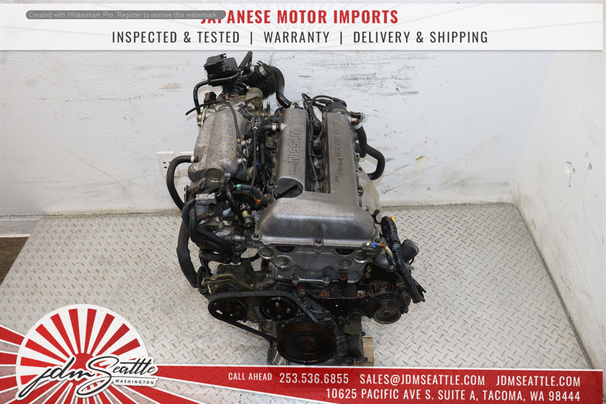 JDM SR20 NISSAN PRIMERA SENTRA G20 2.0L 4CYL NON TURBO ENGINE SILVERTOP SR20DE