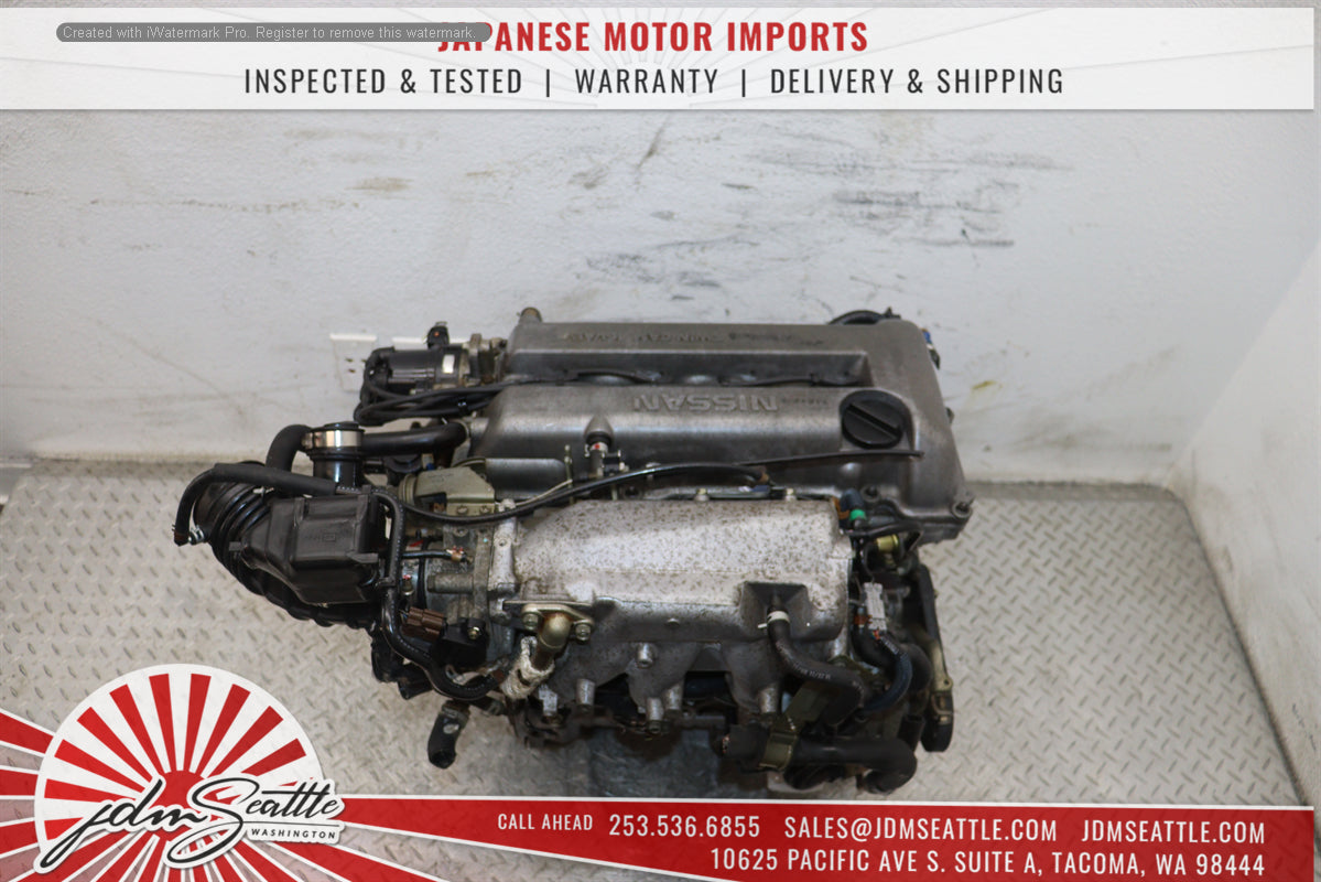 JDM SR20 NISSAN PRIMERA SENTRA G20 2.0L 4CYL NON TURBO ENGINE SILVERTOP SR20DE