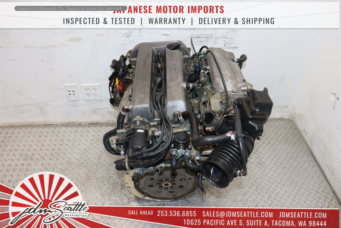 JDM SR20 NISSAN PRIMERA SENTRA G20 2.0L 4CYL NON TURBO ENGINE SILVERTOP SR20DE