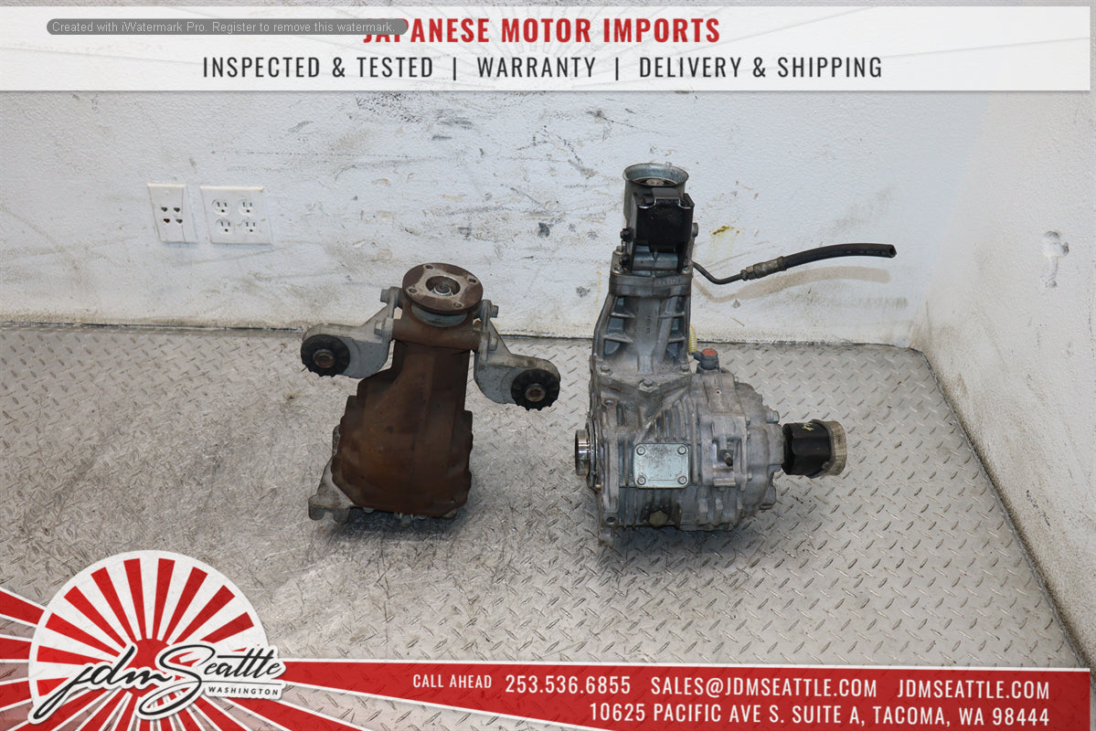 JDM 09-15 MITSUBISHI LANCER 4B11 EVOLUTION X RALLIART 2.0L TURBO SST TRANSFER CASE AND DIFFERNTIAL