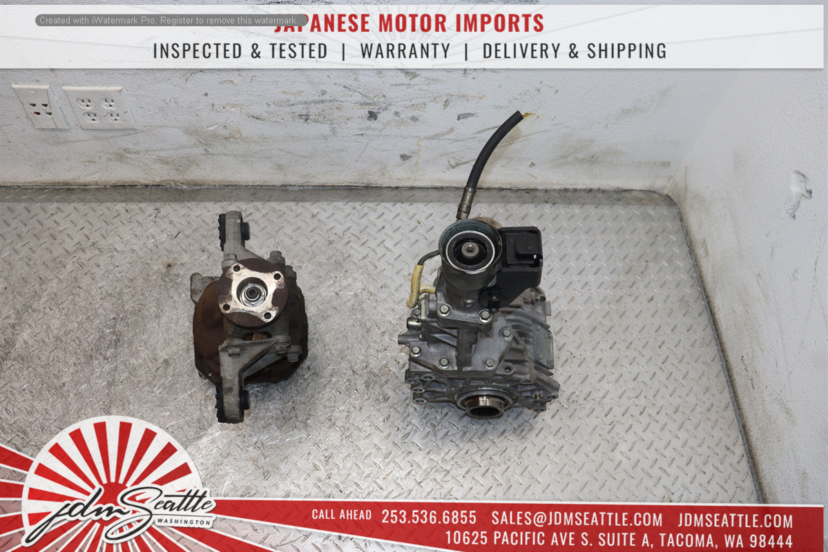 JDM 09-15 MITSUBISHI LANCER 4B11 EVOLUTION X RALLIART 2.0L TURBO SST TRANSFER CASE AND DIFFERNTIAL