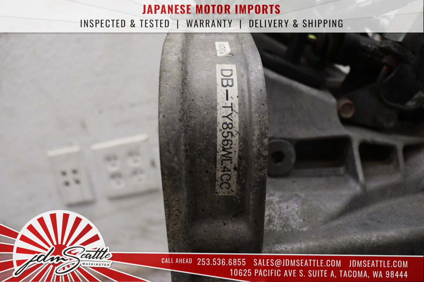 JDM 2003-2008 SUBARU FORESTER STI 6 SPEED MANUAL TRANSMISSION W DIFF/AXLES
