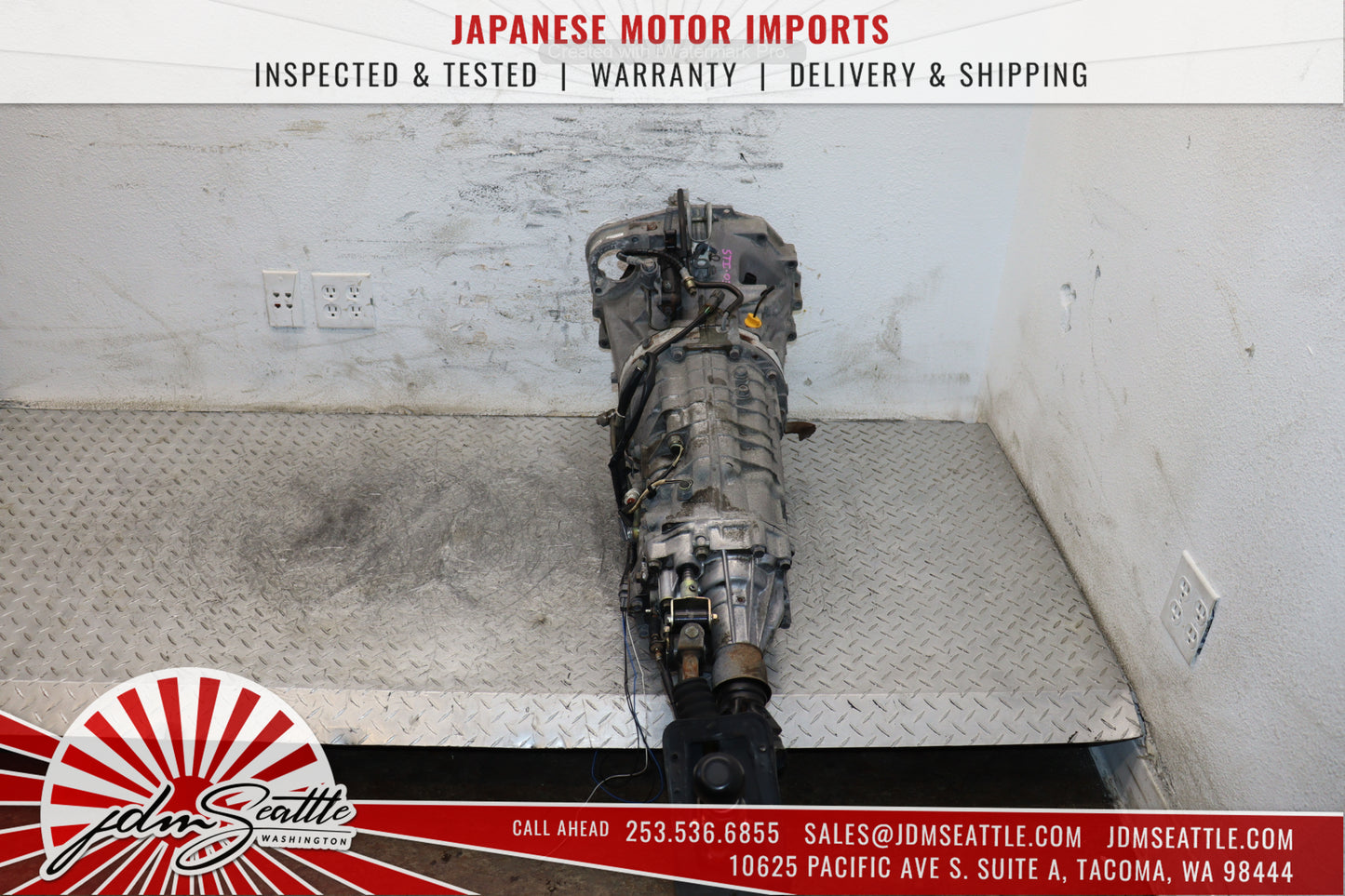 JDM 2003-2008 SUBARU FORESTER STI 6 SPEED MANUAL TRANSMISSION W DIFF/AXLES