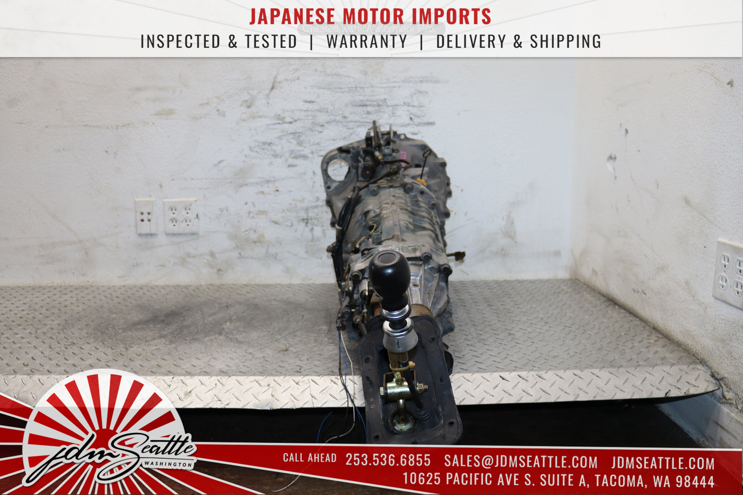 JDM 2003-2008 SUBARU FORESTER STI 6 SPEED MANUAL TRANSMISSION W DIFF/AXLES