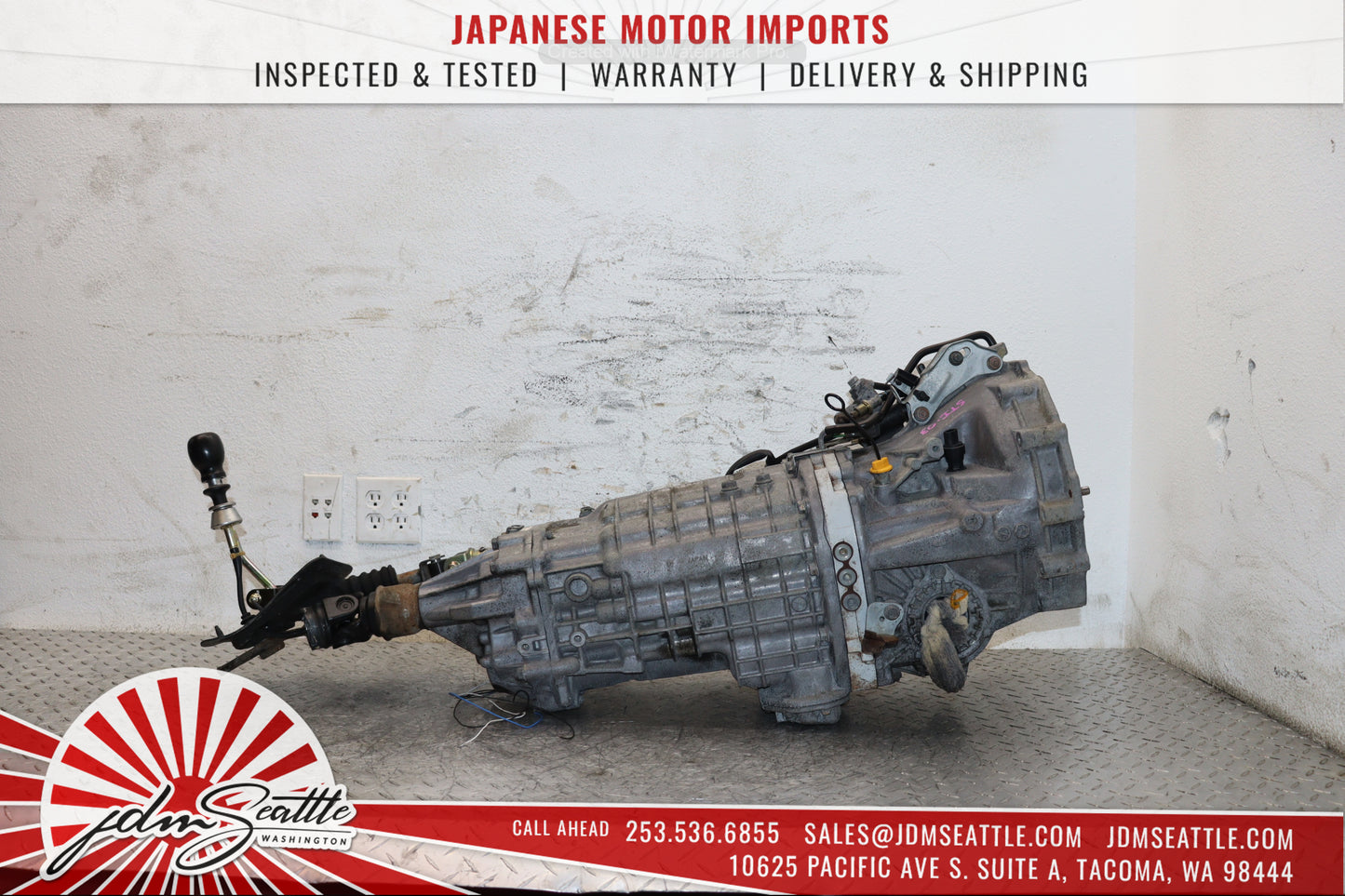 JDM 2003-2008 SUBARU FORESTER STI 6 SPEED MANUAL TRANSMISSION W DIFF/AXLES