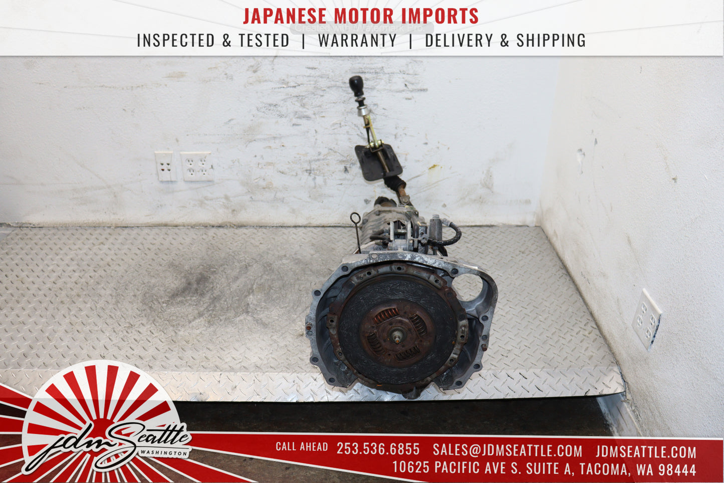 JDM 2003-2008 SUBARU FORESTER STI 6 SPEED MANUAL TRANSMISSION W DIFF/AXLES