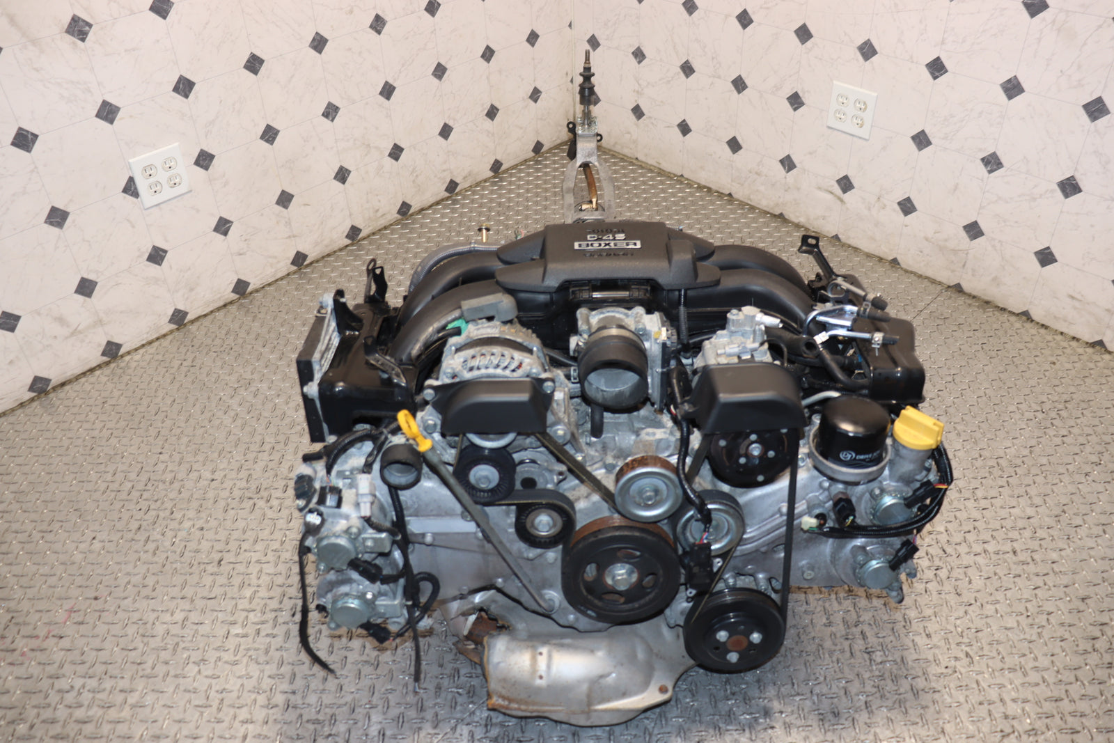 Scion FR-S Subaru BRZ Toyota GT86 2.0L DOHC D-4S Boxer Engine & 6 Speed Manual Transmission Swap JDM FA20