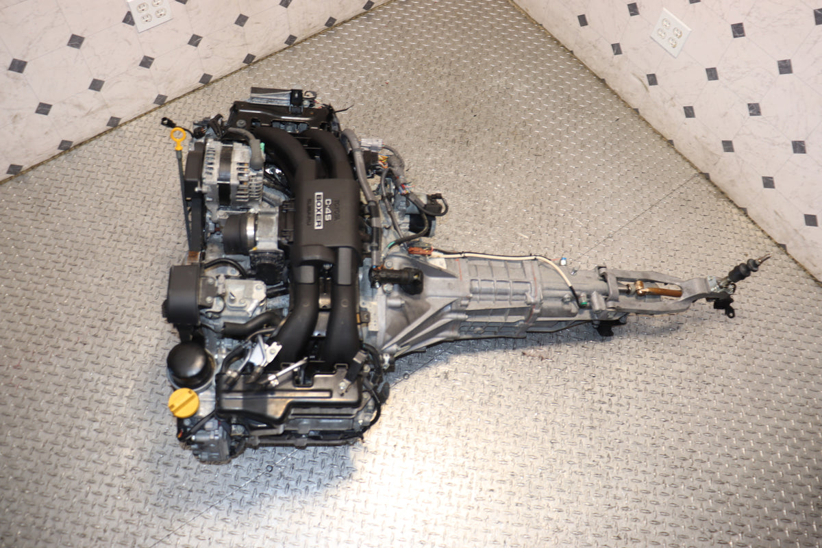 Scion FR-S Subaru BRZ Toyota GT86 2.0L DOHC D-4S Boxer Engine & 6 Speed Manual Transmission Swap JDM FA20