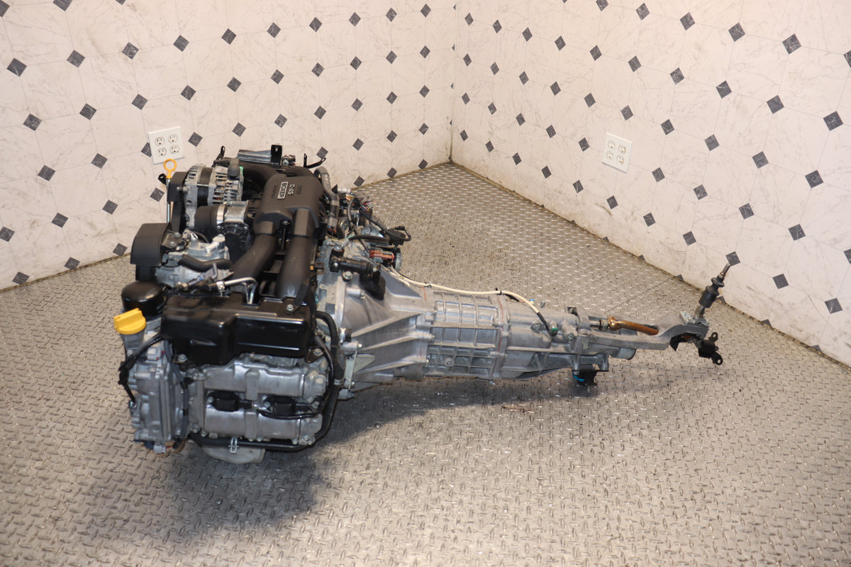 Scion FR-S Subaru BRZ Toyota GT86 2.0L DOHC D-4S Boxer Engine & 6 Speed Manual Transmission Swap JDM FA20