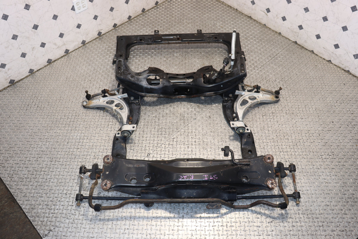2002 2003 2004 2005 2006 2007 Subaru Impreza WRX STI GD Front & Rear Subframe Cradle Crossmember JDM OEM