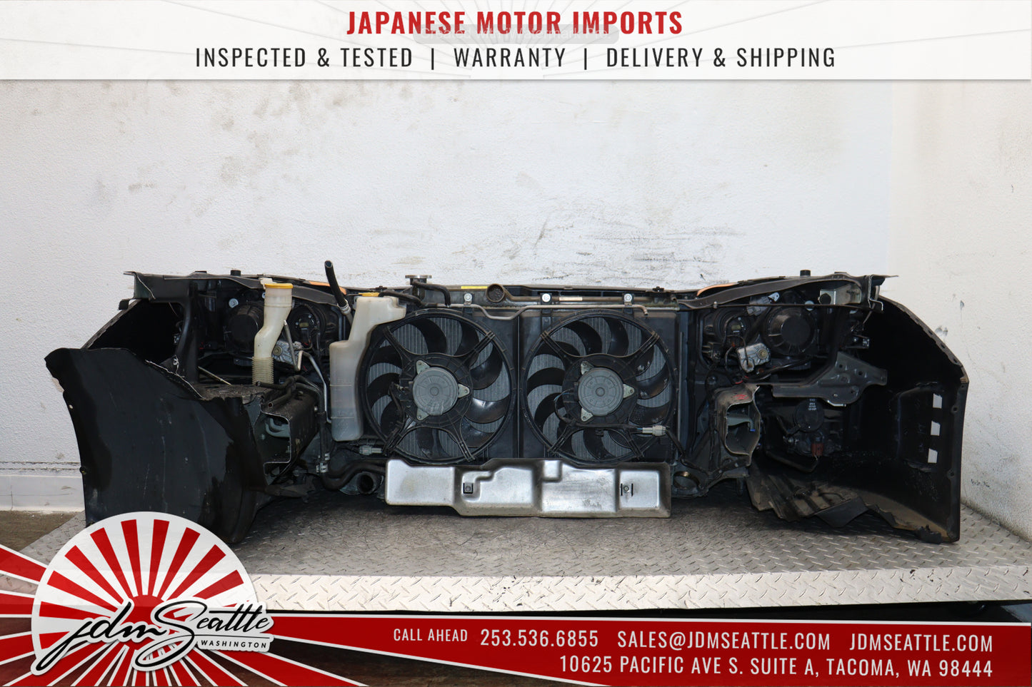 JDM SUBARU WRX STI 08-14 V10 FRONT END CONVERSION NOSE CUT AND SET