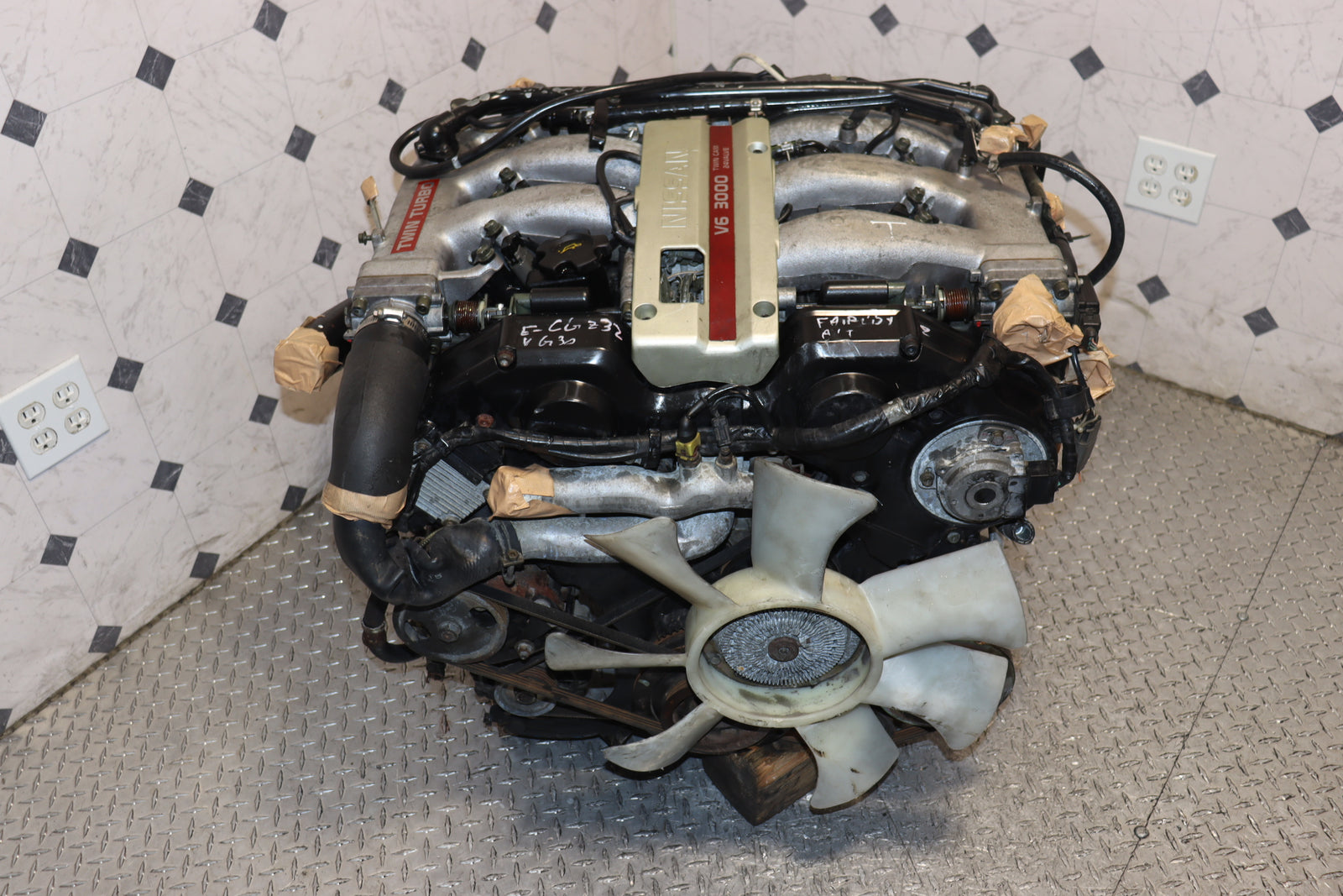 1990 1991 1992 1993 1994 1995 1996 Nissan 300ZX Fairlady Z Z32 3.0L Twin Turbo Engine JDM VG30DETT