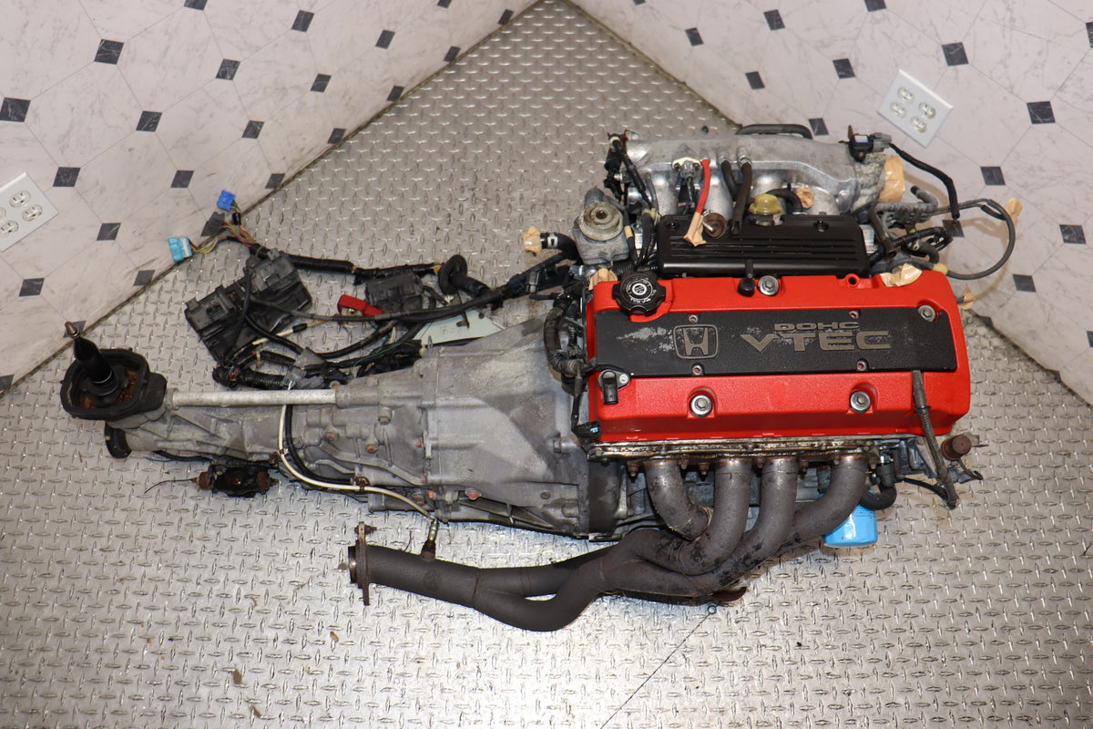 2000 2001 2002 2003 Honda S2000 AP1 F20C 2.0L Engine & 6 Speed Manual Transmission Swap JDM