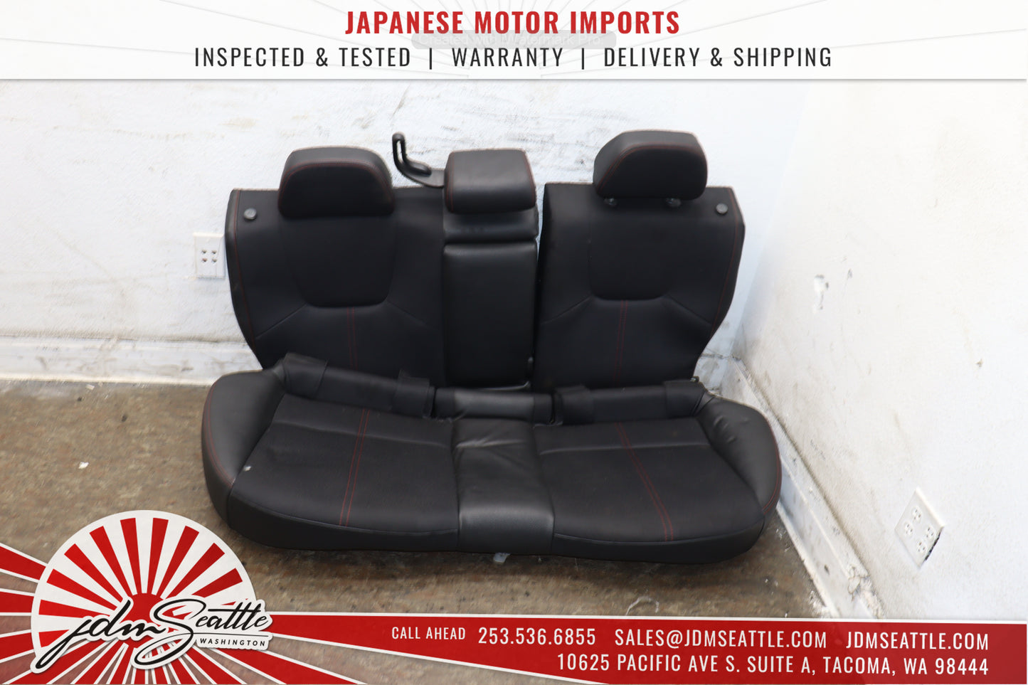 JDM 08-14 SUBARU WRX STI SEATS OEM VERSION 10 STI SEDAN
