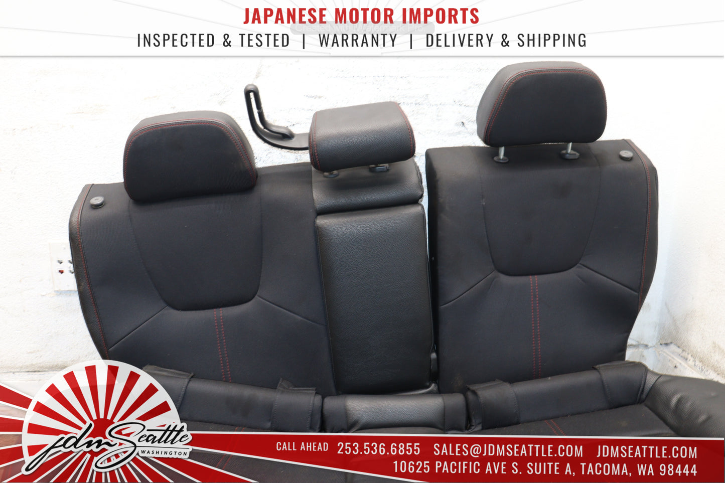 JDM 08-14 SUBARU WRX STI SEATS OEM VERSION 10 STI SEDAN
