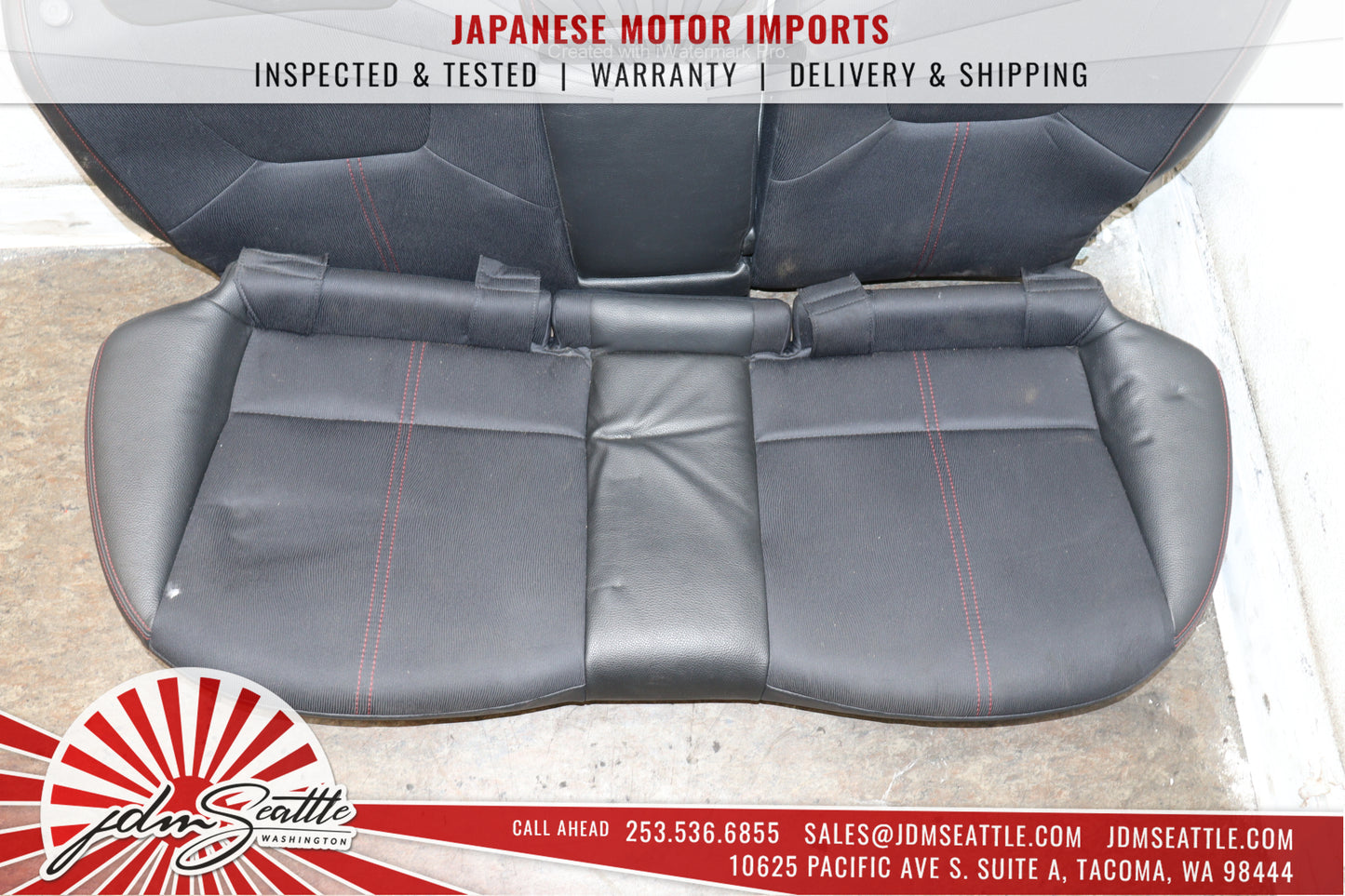 JDM 08-14 SUBARU WRX STI SEATS OEM VERSION 10 STI SEDAN