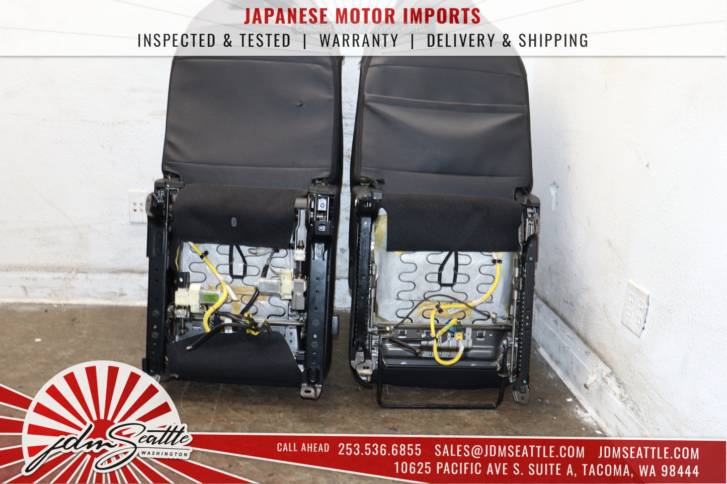 JDM 08-14 SUBARU WRX STI SEATS OEM VERSION 10 STI SEDAN