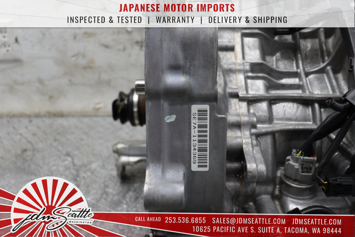 JDM HONDA INSIGHT HYBRID CVT AUTOMATIC TRANSMISSION LDA MF6