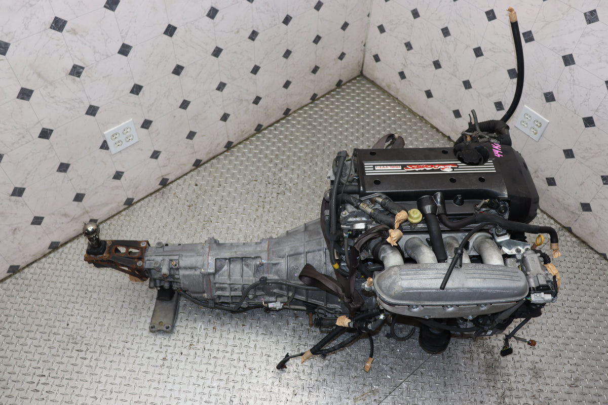 1998-2005 (G5-Ultra Rare) Jdm Toyota Altezza SXE10 Blacktop BEAMS Engine & 6-Speed Manual J160 Transmission Swap