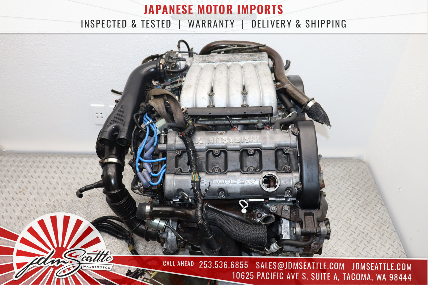 JDM 6G72TT 94-97 MITSUBISHI 3000GT DODGE STEALTH THIS MOTOR IS ONLY FOR CORE