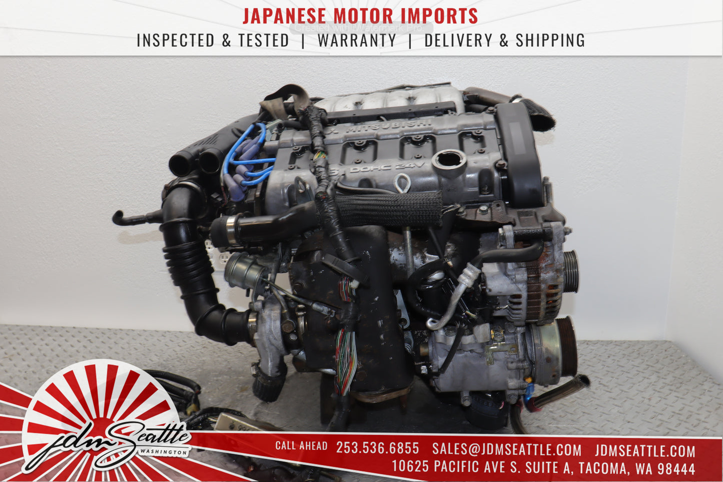 JDM 6G72TT 94-97 MITSUBISHI 3000GT DODGE STEALTH THIS MOTOR IS ONLY FOR CORE