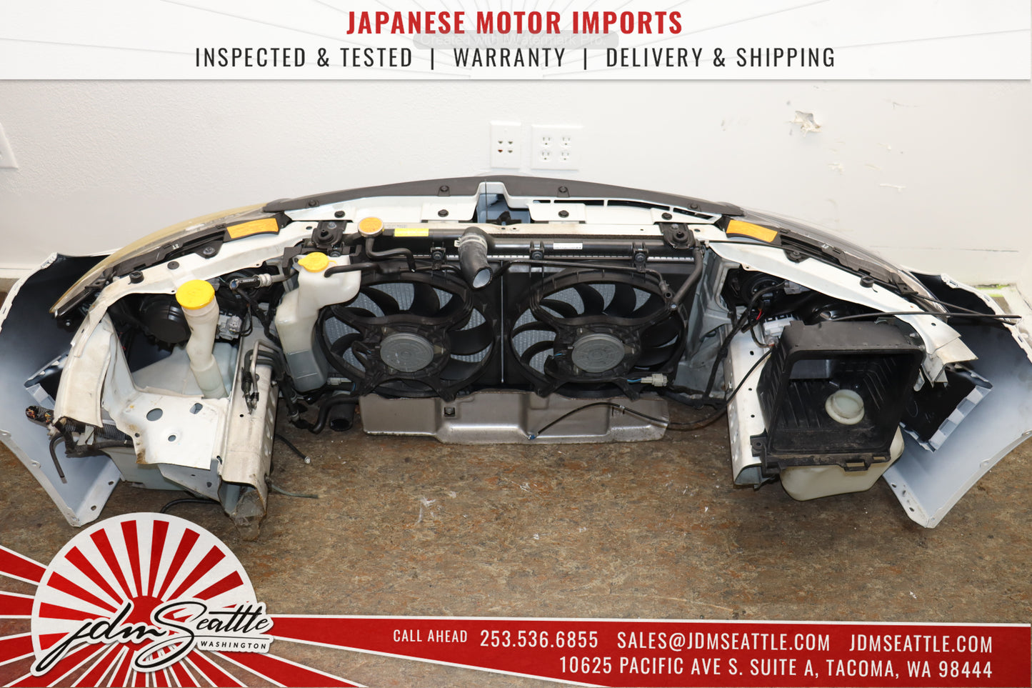 JDM SUBARU WRX STI 08-14 V10 HATCHBACK FRONT END CONVERSION NOSE CUT