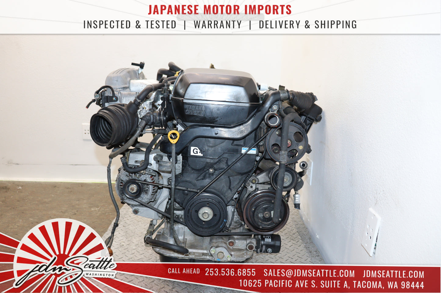 JDM 3SGE BEAMS TOYOTA ALTEZZA IS300 VVTI ENGINE WITH AUTOMATIC TRANSMISSION