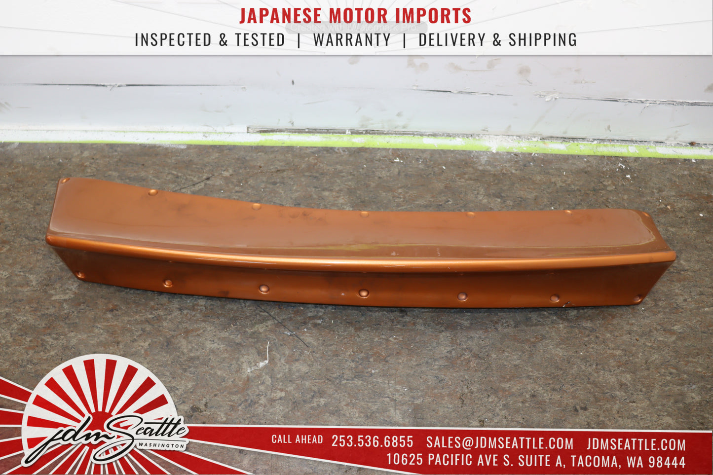 JDM 03-05 NISSAN 350Z/Z33 ORANGE COMPLETE FRONT END CONVERSION MODIFIED BODYKIT