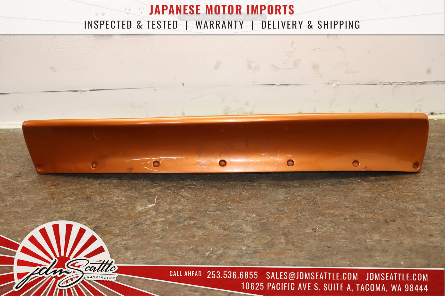 JDM 03-05 NISSAN 350Z/Z33 ORANGE COMPLETE FRONT END CONVERSION MODIFIED BODYKIT