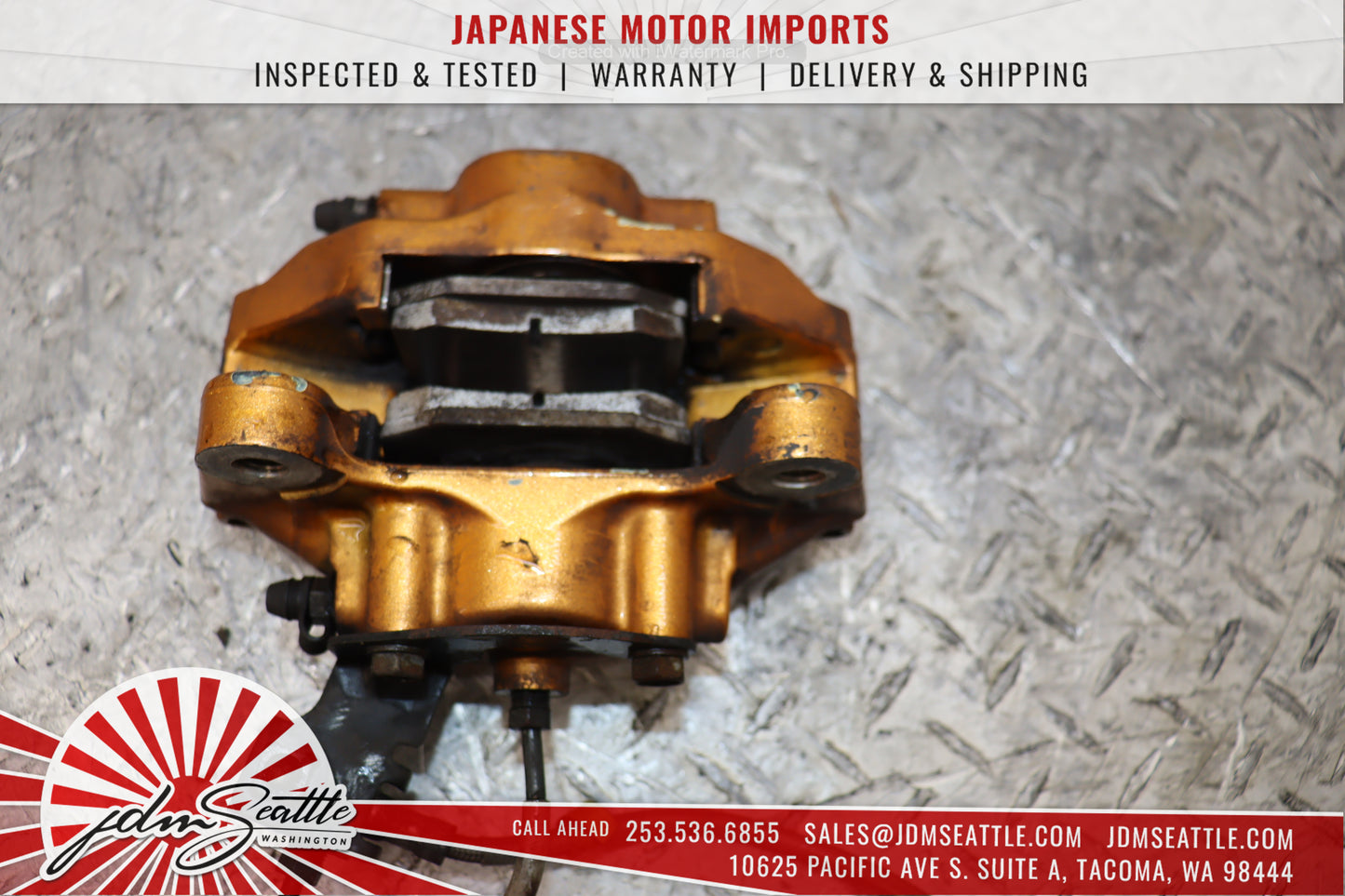 JDM 03-05 NISSAN 350Z Z33 GOLD BREMBO BRAKE CALIPERS FRONT AND REAR