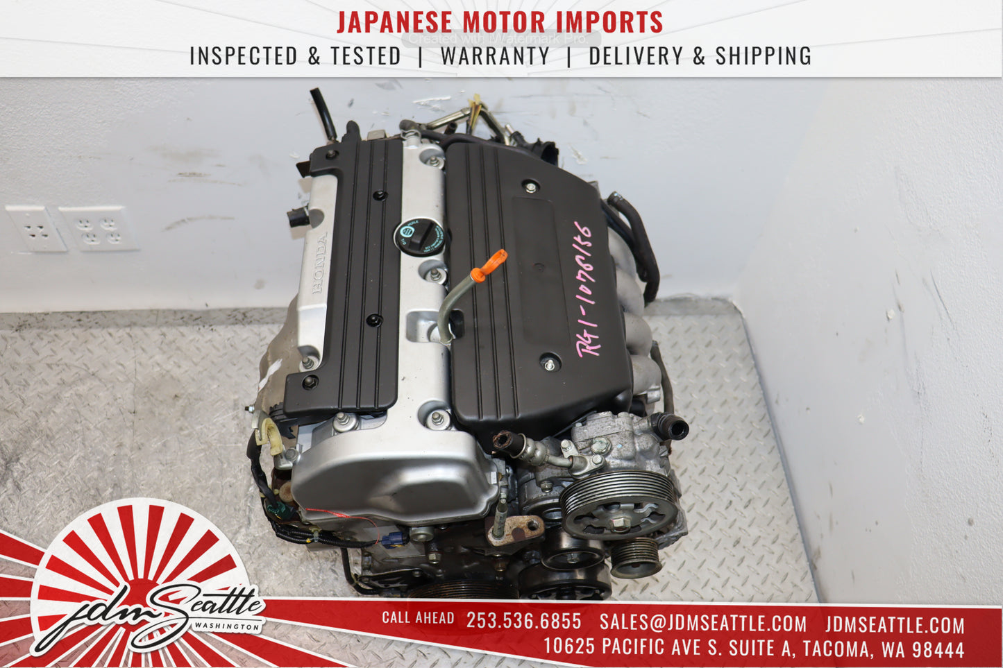 JDM 06-10 K20A HONDA CIVIC SI MOTOR 2.0L K20A