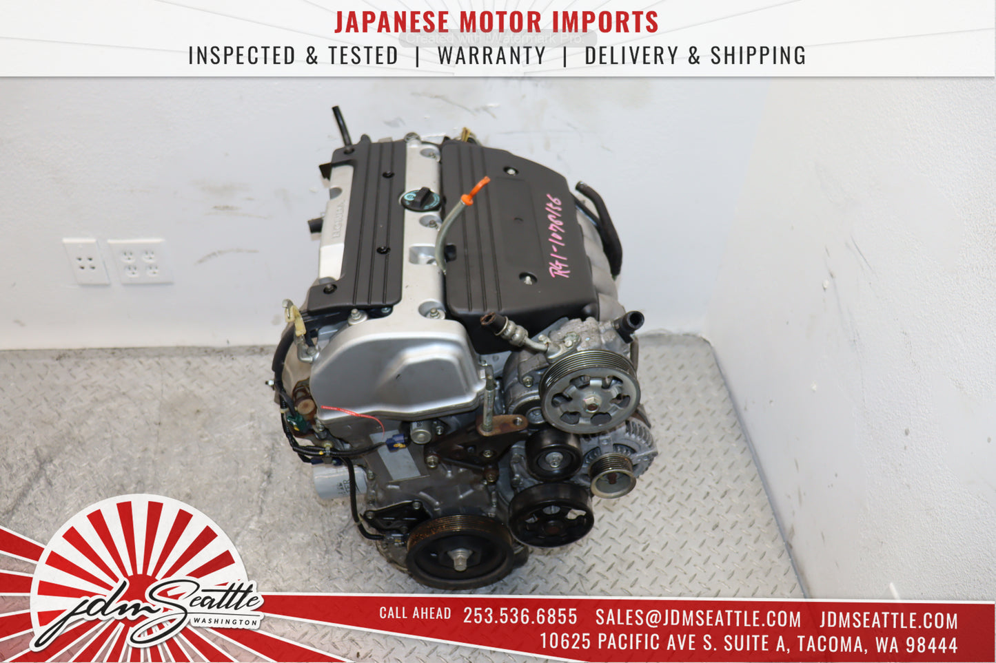 JDM 06-10 K20A HONDA CIVIC SI MOTOR 2.0L K20A