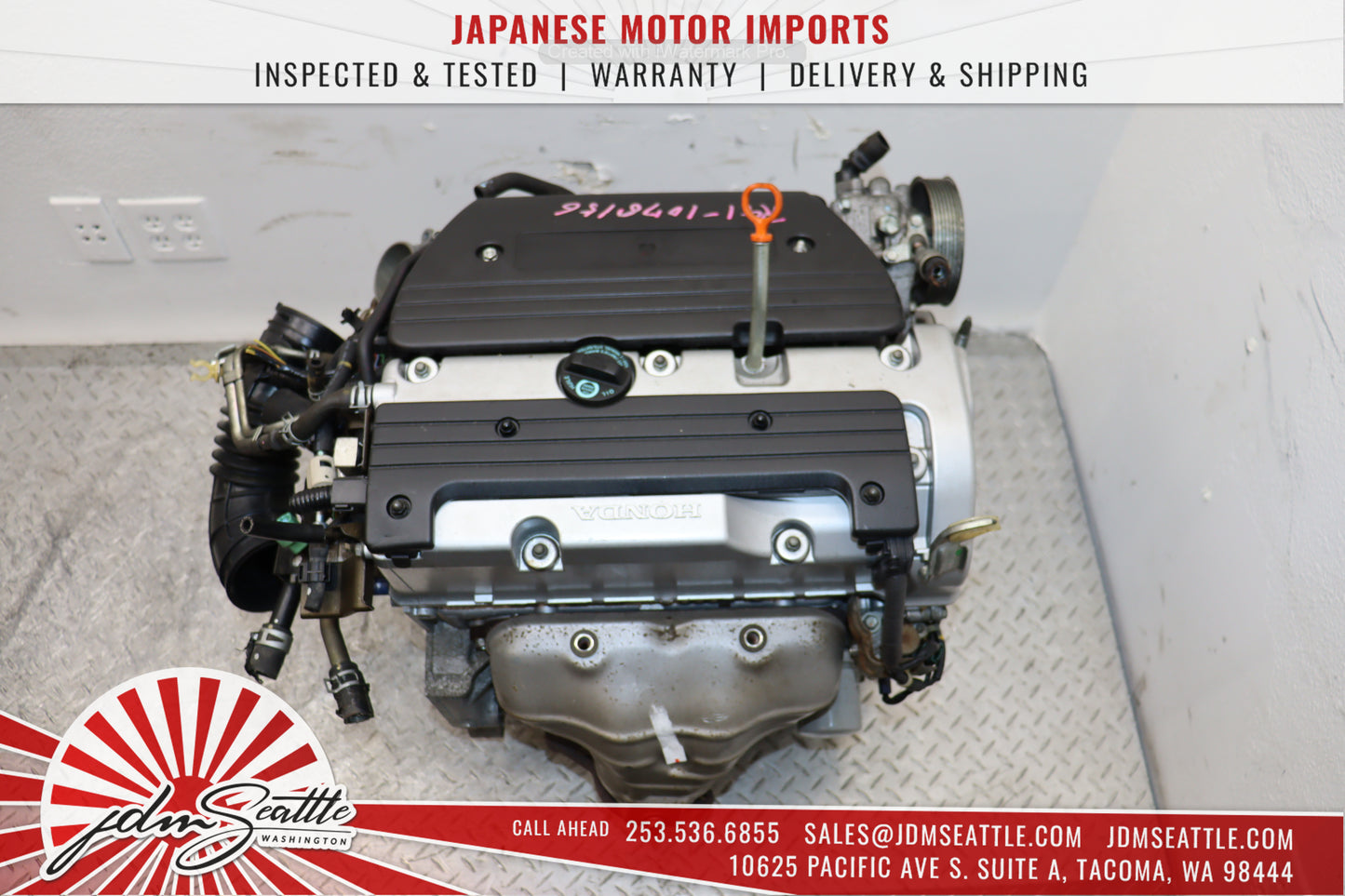 JDM 06-10 K20A HONDA CIVIC SI MOTOR 2.0L K20A