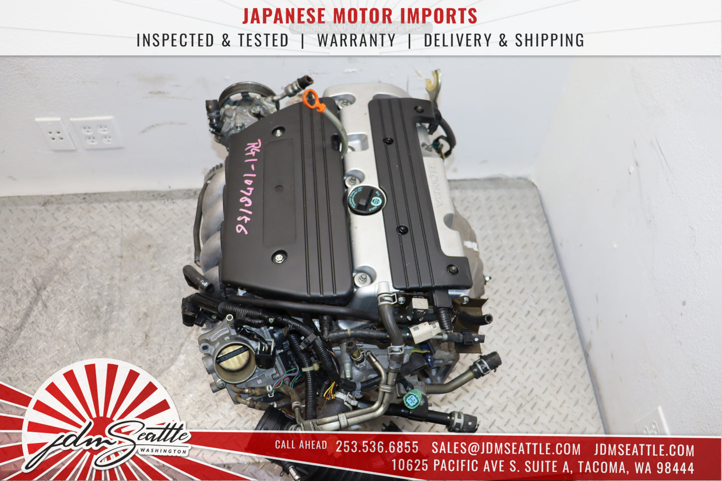 JDM 06-10 K20A HONDA CIVIC SI MOTOR 2.0L K20A