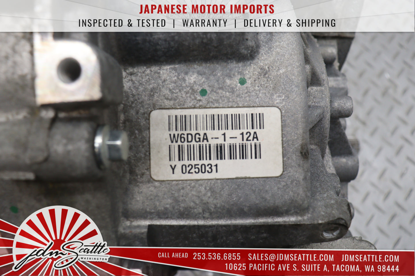 JDM 09-15 MITSUBISHI EVOLUTION X RALLIART 4B11 2.0L TWIN CLUTCH SST AWD TRANSMISSION