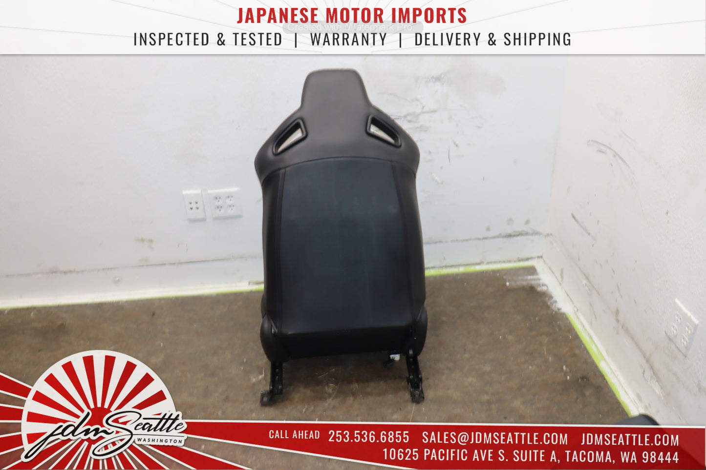 JDM 2003-2011 MAZDA RX8 TYPE-RS SE3P OEM RECARO SEATS FRONT W/RAILS AND REAR