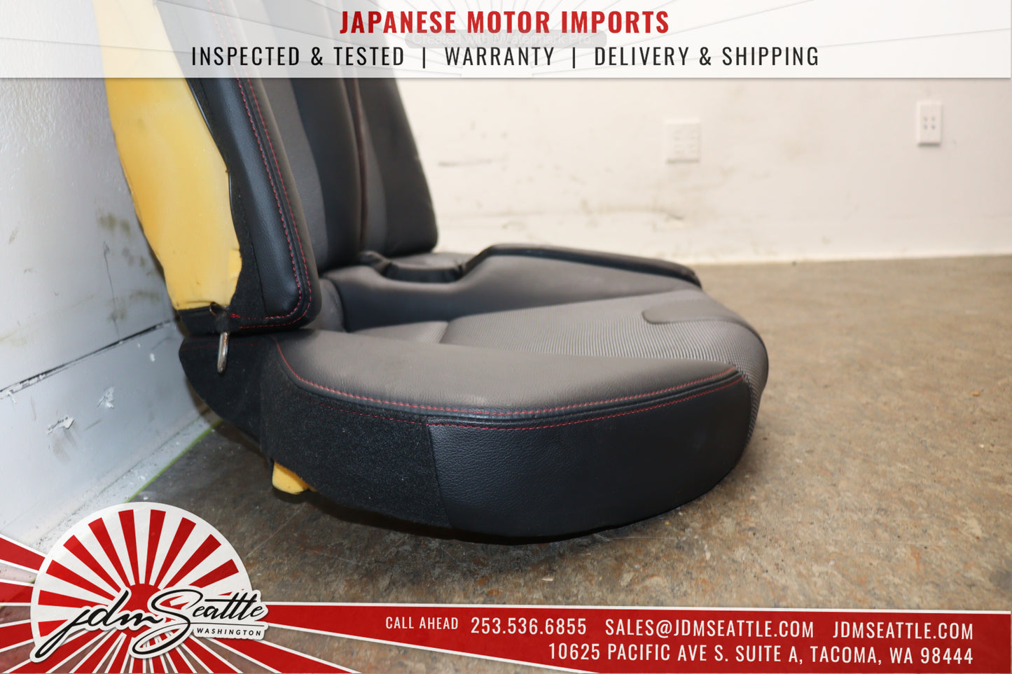 JDM 2003-2011 MAZDA RX8 TYPE-RS SE3P OEM RECARO SEATS FRONT W/RAILS AND REAR