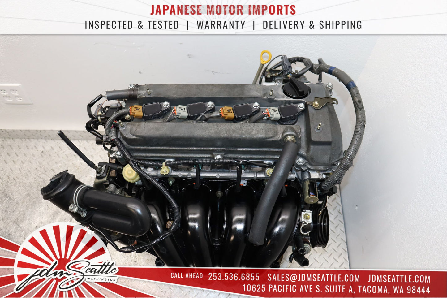 JDM 2AZ ENGINE 05-10 SCION TC 2.4L 2AZ-FE MOTOR