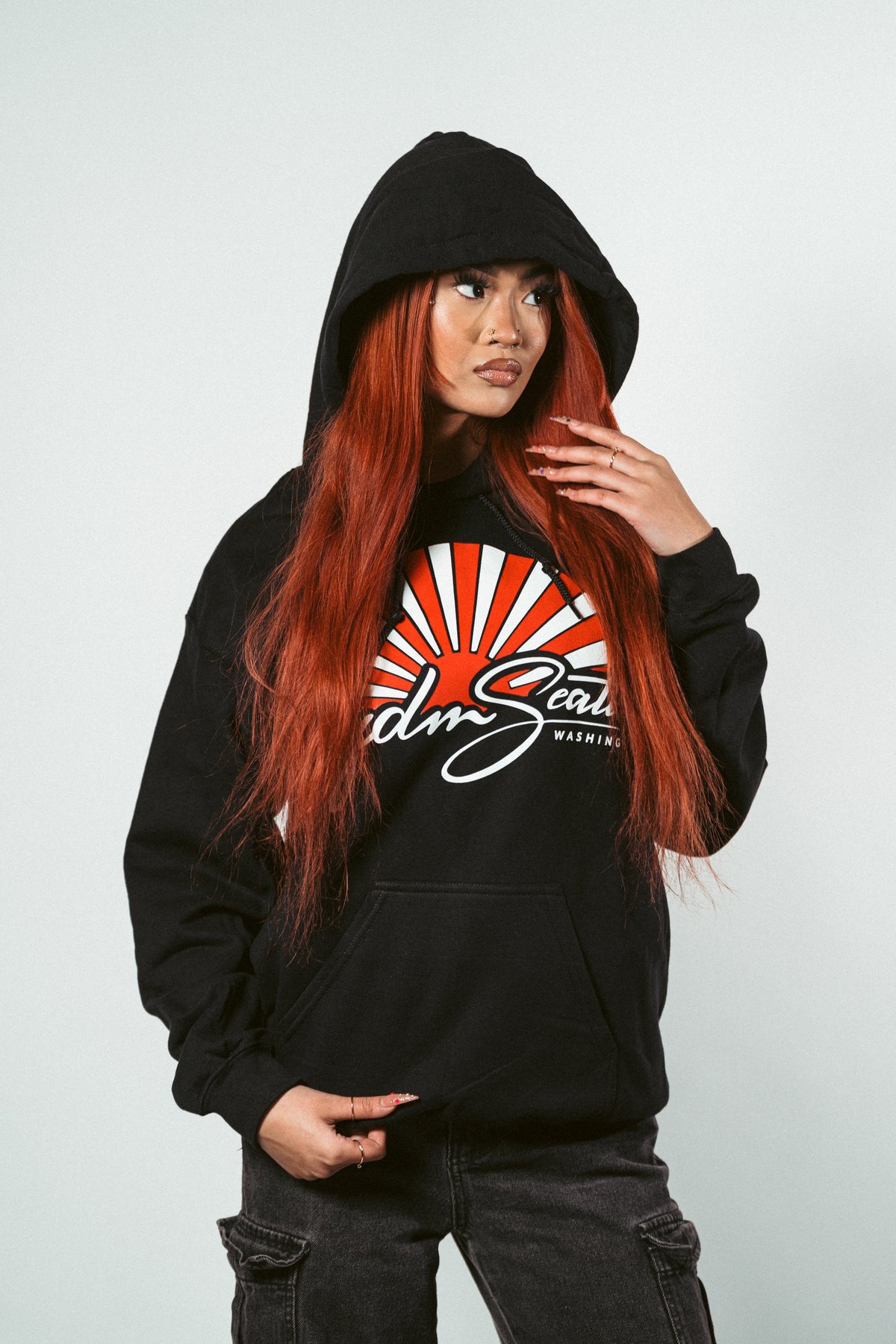 JDM Premium Seattle Logo Hoodie – Japanese Automotive Streetwear