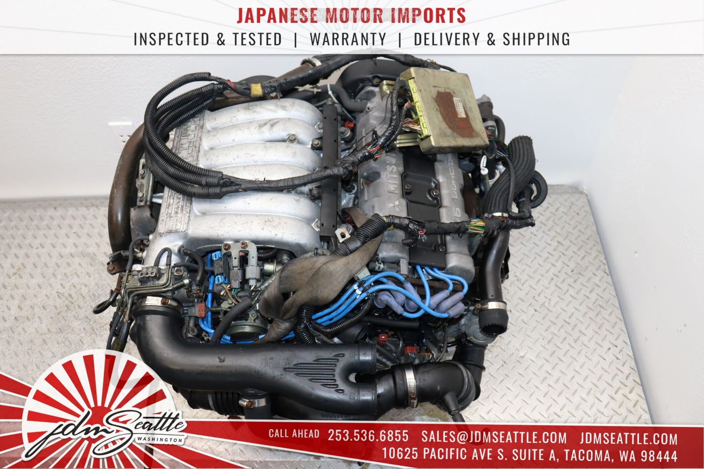 JDM 6G72TT 94-97 MITSUBISHI 3000GT DODGE STEALTH THIS MOTOR IS ONLY FOR CORE