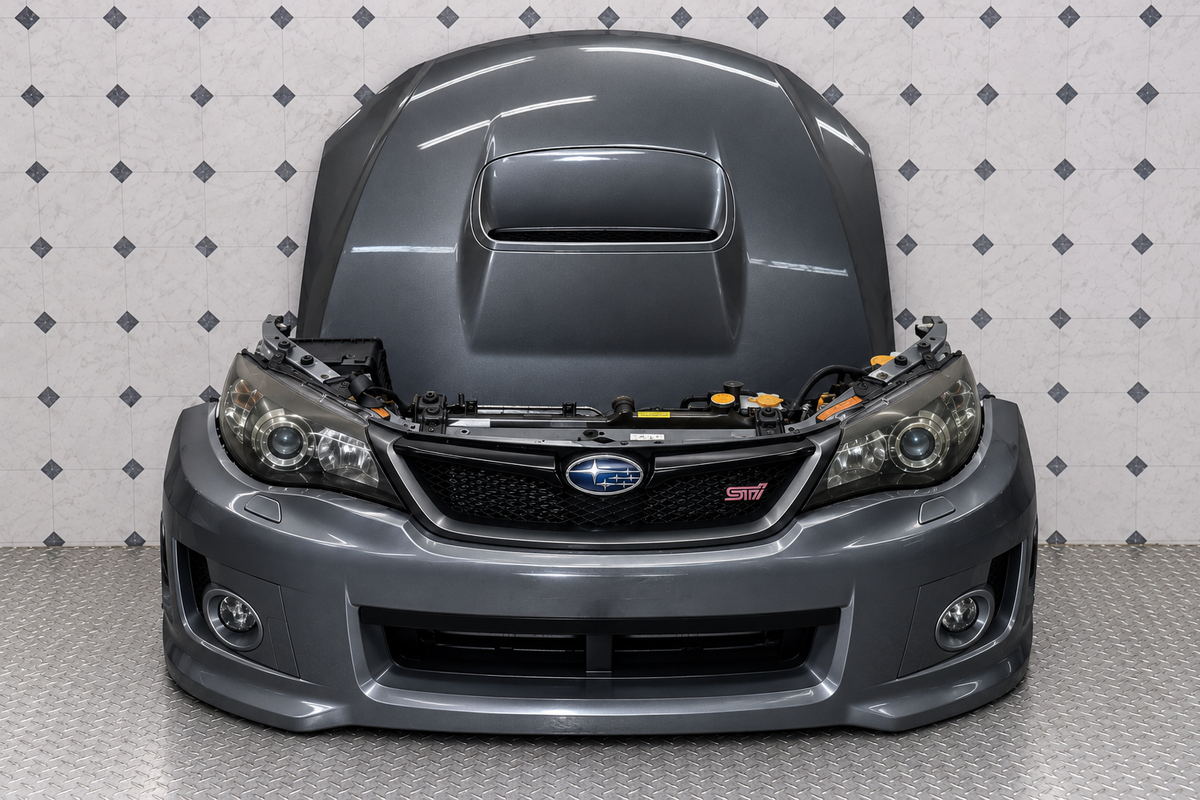 2008–2014 Subaru WRX JDM Front-End Conversion – Gunmetal Grey | JDM Seattle