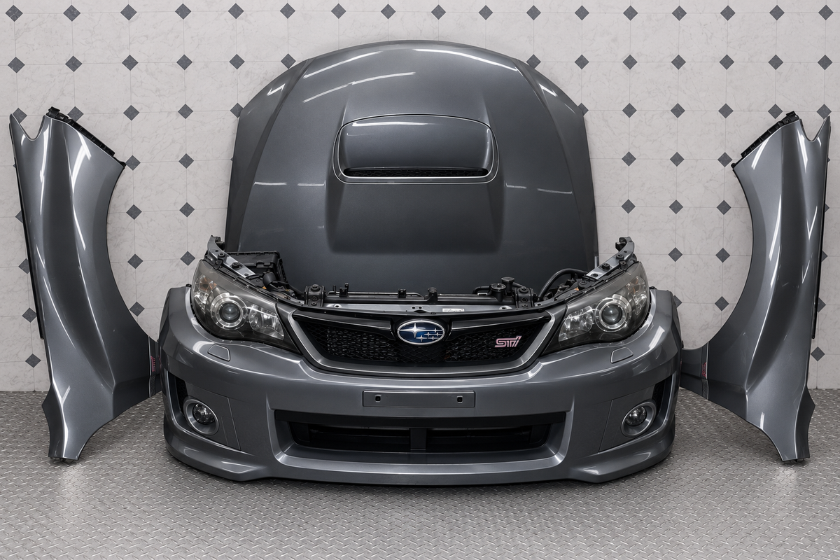 2008–2014 Subaru WRX JDM Front-End Conversion – Gunmetal Grey | JDM Seattle