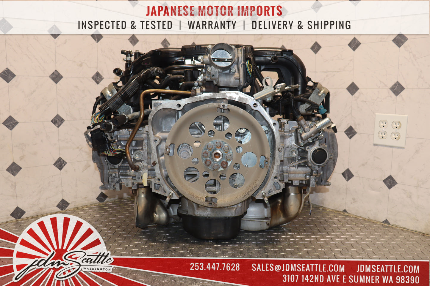 JDM EJ25 11-12 SUBARU IMPREZA LEGACY FORESTER OUTBACK IMPREZA 2.5L SOHC AVCS MOTOR