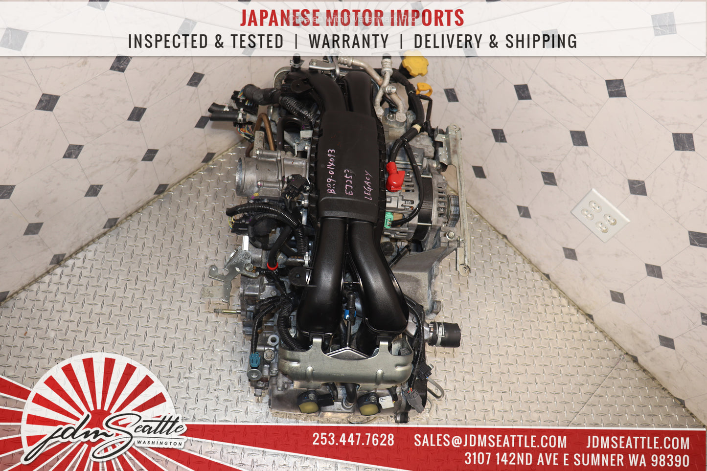 JDM EJ25 SOHC AVCS 11-12 SUBARU IMPREZA LEGACY FORESTER OUTBACK IMPREZA ENGINE