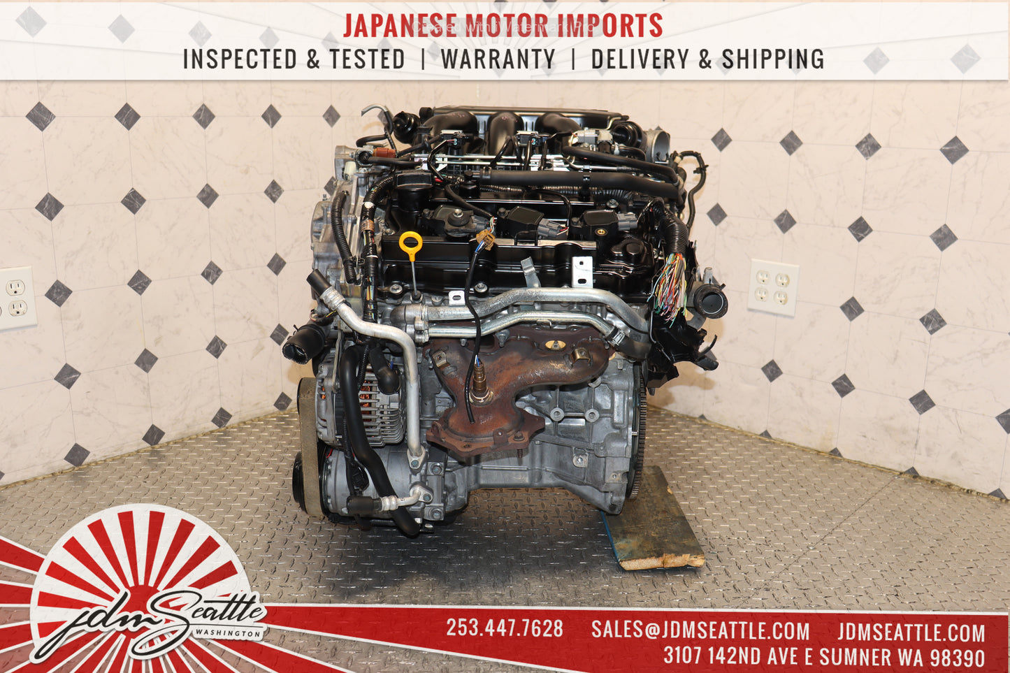 JDM 2009-2014 NISSAN MURANO 3.5L V6 ENGINE