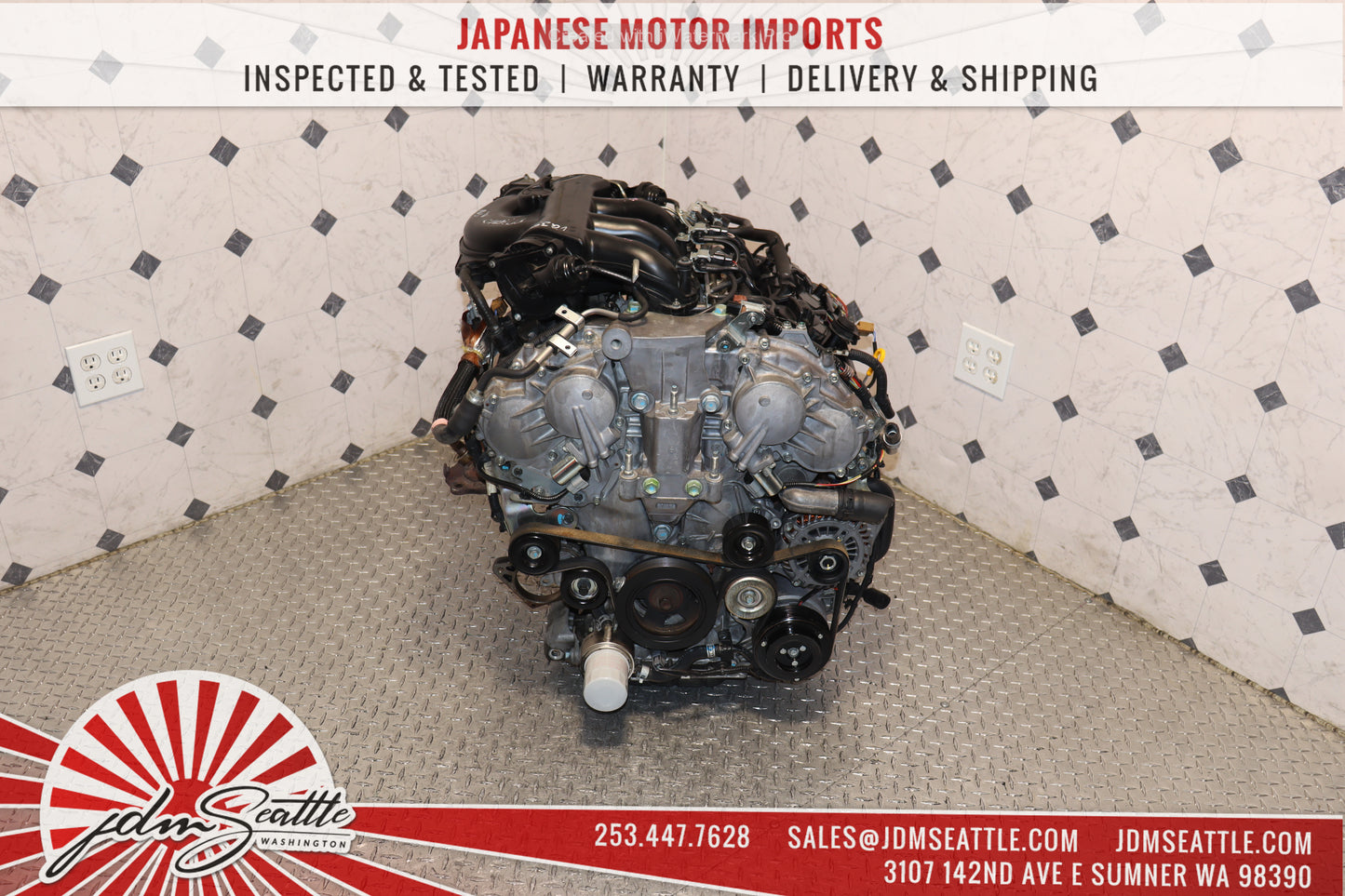 JDM 2009-2014 NISSAN MURANO 3.5L V6 ENGINE