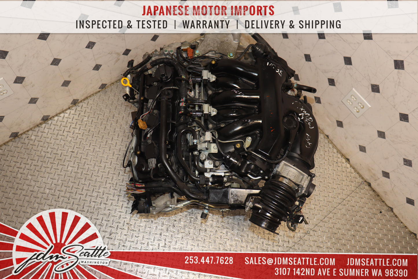 JDM 2009-2014 NISSAN MURANO/MAXIMA/ALTIMA/QUEST 3.5L V6 ENGINE